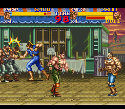 Final Fight 2 (USA) In game screenshot
